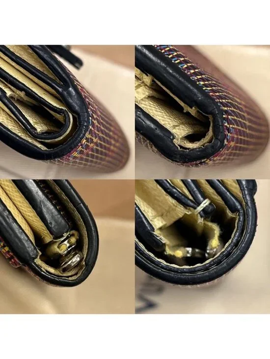 Louis Vuitton Compact Wallet Trifold Pop Rose 88 Bs127 - Picture 7 of 15